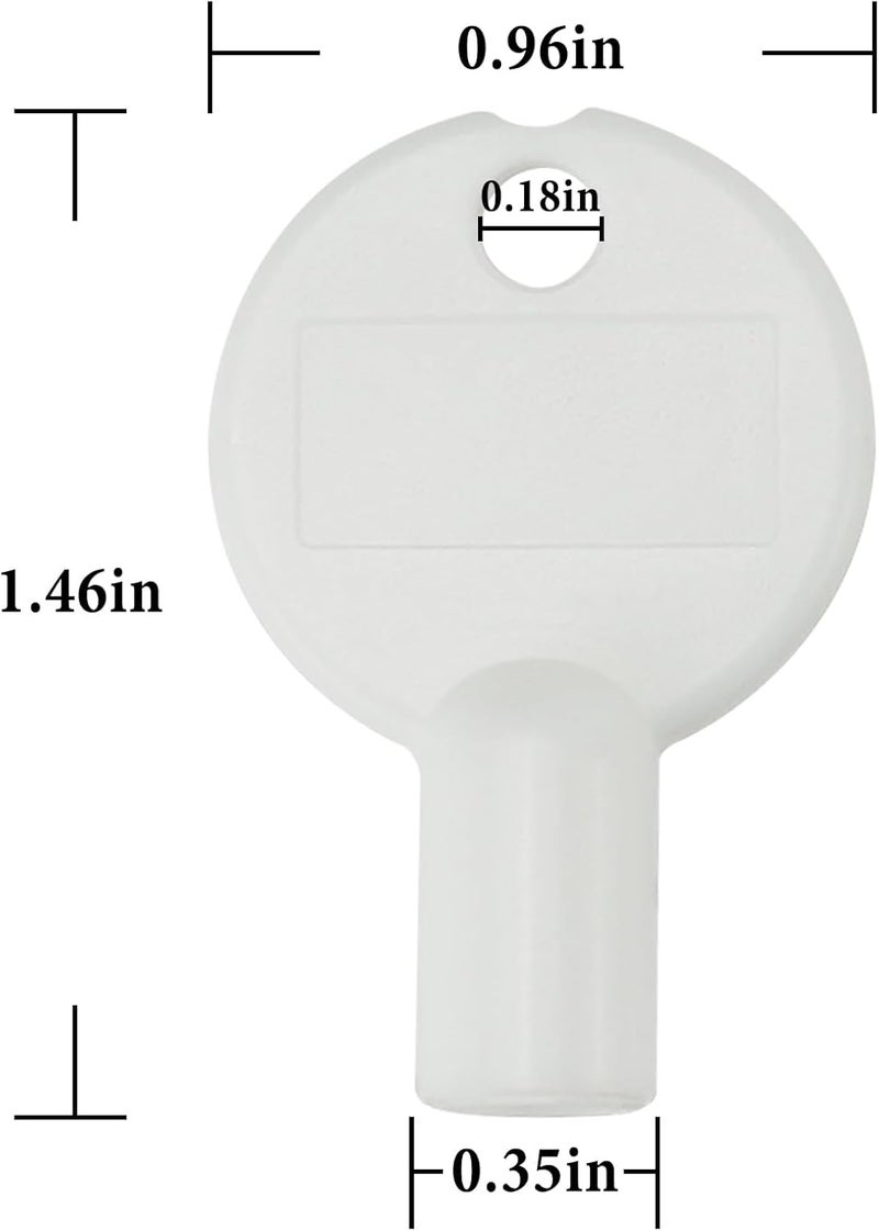 gradora 2PCS Soap Dispensers Keys for De-b SBS Proline SC John-Son Proline Dispensers WHB1LDS TWH1LDS 91128 TBK1LDS 98123 MSS1LDS WYH1LDS WRM1LDS RSH1LDS - Image 3